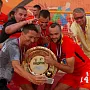 Наградная тарелка по пляжному футболу