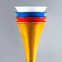 Кубок спортивный "Триколор" (золото)