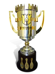 Кубок спортивный по боулингу